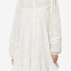 Zame Short Cotton and Silk Floral Dress