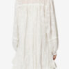 Zame Short Cotton and Silk Floral Dress
