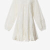 Zame Short Cotton and Silk Floral Dress