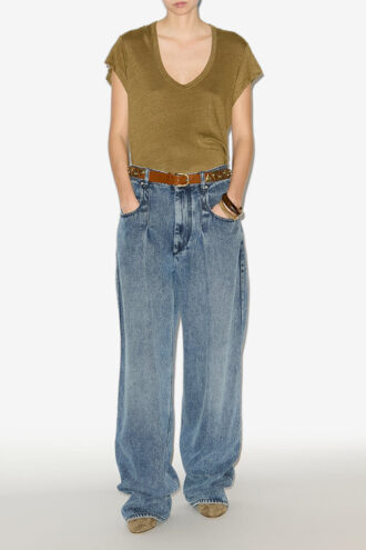 Zankou Short-Sleeve Linen T-Shirt