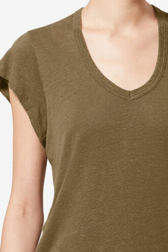 Zankou Short-Sleeve Linen T-Shirt