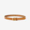 Zap Leather Buckle Belt