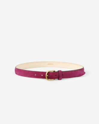 Zap Leather Buckle Belt