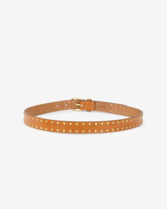 Zap Leather Buckle Belt