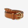 Zap Leather Buckle Belt