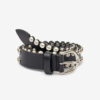 Zap Leather Buckle Belt