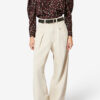 Zarga Silk Polka Dot Print Top