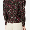 Zarga Silk Polka Dot Print Top
