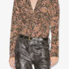 Zekia Printed Long-Sleeve Top