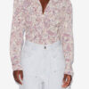 Zekia Printed Long-Sleeve Top