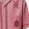Zekim Embroidered Cotton Gauze Shirt