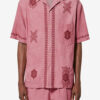 Zekim Embroidered Cotton Gauze Shirt
