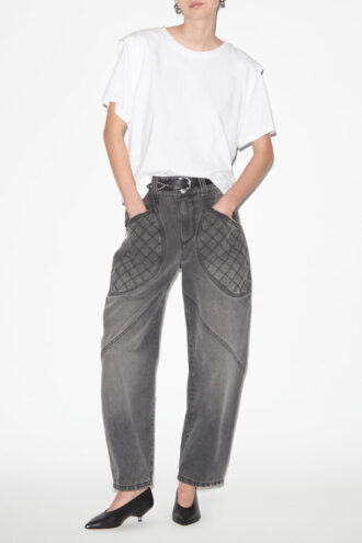 Zelitos Short-Sleeve T-Shirt in Plain-Colored Cotton