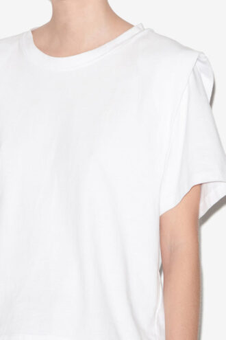 Zelitos Short-Sleeve T-Shirt in Plain-Colored Cotton
