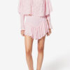 Zelly Frilly Floral Cotton and Silk Top