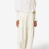 Zelly Frilly Floral Cotton and Silk Top