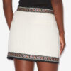Zeria Embroidered Gauze Mini Skirt