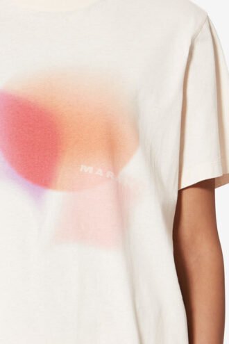 Zewel Printed Cotton T-Shirt