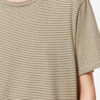 Zewel Striped Cotton and Linen T-Shirt
