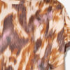 Zilia Short Cotton Watercolor Print T-Shirt