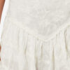 Zoelia Embroidered Silk and Cotton Shorts