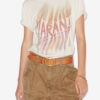 Zoeline Cotton T-Shirt with Logo