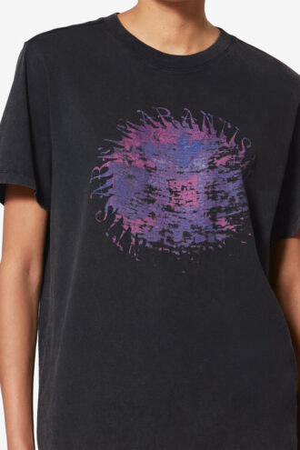 Zoeline Printed Cotton T-Shirt