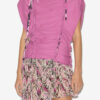 Zohra Woven Jersey Top